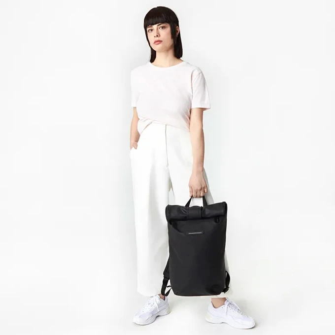 Horizn Studios SoFo Rolltop Backpack All Black 2 Horizn Studios SoFo Rolltop Backpack All Black - Afbeelding 2