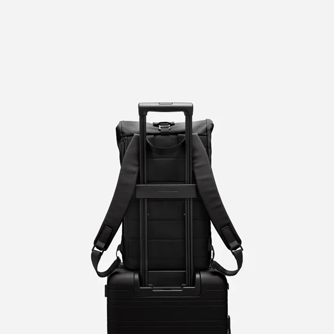 Horizn Studios SoFo Rolltop Backpack All Black 9 Horizn Studios SoFo Rolltop Backpack All Black - Afbeelding 9
