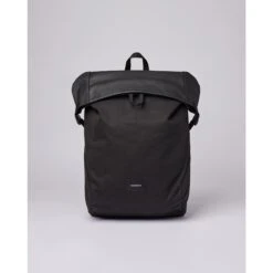 Sandqvist Alfred Backpack Black With Black Webbing -Ospre Koffers Winkel image 10306