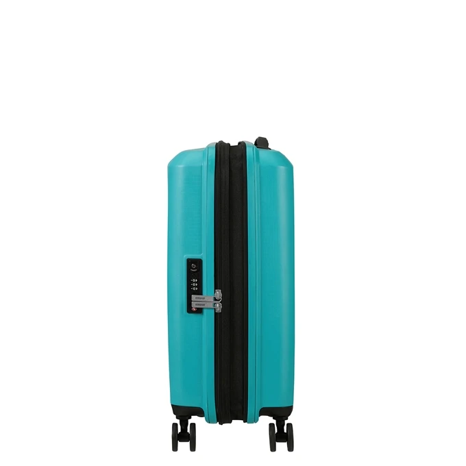 American Tourister Aerostep Spinner 55 Exp Turquoise Tonic 4 American Tourister Aerostep Spinner 55 Exp Turquoise Tonic - Afbeelding 4