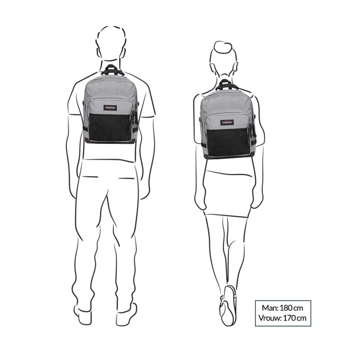 Eastpak Ultimate Rugzak Black 2 Eastpak Ultimate Rugzak Black - Afbeelding 2