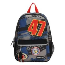 Zebra Trends Finn Rugzak Zwart-donkerblauw