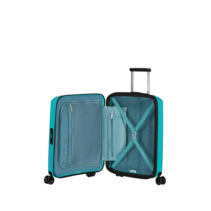 American Tourister Aerostep Spinner 55 Exp Turquoise Tonic 9 American Tourister Aerostep Spinner 55 Exp Turquoise Tonic - Afbeelding 9