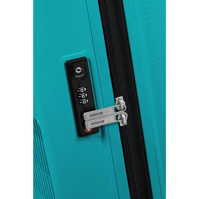 American Tourister Aerostep Spinner 55 Exp Turquoise Tonic 11 American Tourister Aerostep Spinner 55 Exp Turquoise Tonic - Afbeelding 11