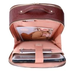 FMME. Claire 15.6 Backpack Croco Brown 20 FMME. Claire 15.6 Backpack Croco Brown -Ospre Koffers Winkel image 10582