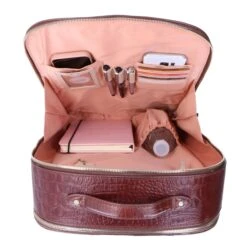 FMME. Claire 15.6 Backpack Croco Brown 21 FMME. Claire 15.6 Backpack Croco Brown -Ospre Koffers Winkel image 10583