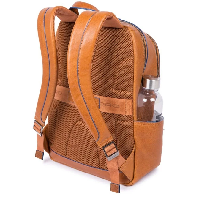 Piquadro Blue Square Small Size Computer Backpack With IPad 10.5" Dark Brown 3 Piquadro Blue Square Small Size Computer Backpack With IPad 10.5" Dark Brown - Afbeelding 3