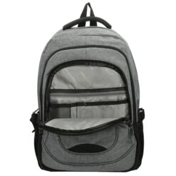 Enrico Benetti Hamburg 17'' Laptop Backpack Light Grey 9 Enrico Benetti Hamburg 17'' Laptop Backpack Light Grey -Ospre Koffers Winkel image 10644