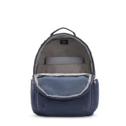 Kipling Seoul Rugzak Blue Bleu 2 -Ospre Koffers Winkel image 10707