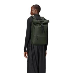 Rains Rolltop Rucksack W3 Green -Ospre Koffers Winkel image 10712