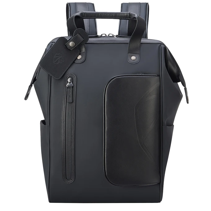 Peugeot Voyages Peugeot Tote/Backpack Black 1 Peugeot Voyages Peugeot Tote/Backpack Black