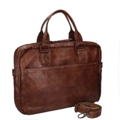 Bear Design Cow Lavato Laptoptas Bruin -Ospre Koffers Winkel image 11268