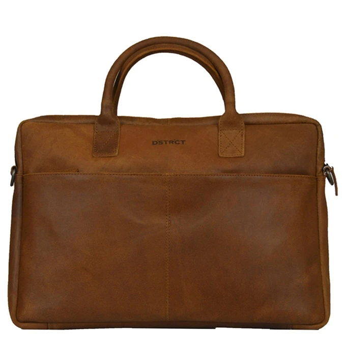 DSTRCT Limited Laptoptas 17'' Cognac 1 DSTRCT Limited Laptoptas 17'' Cognac