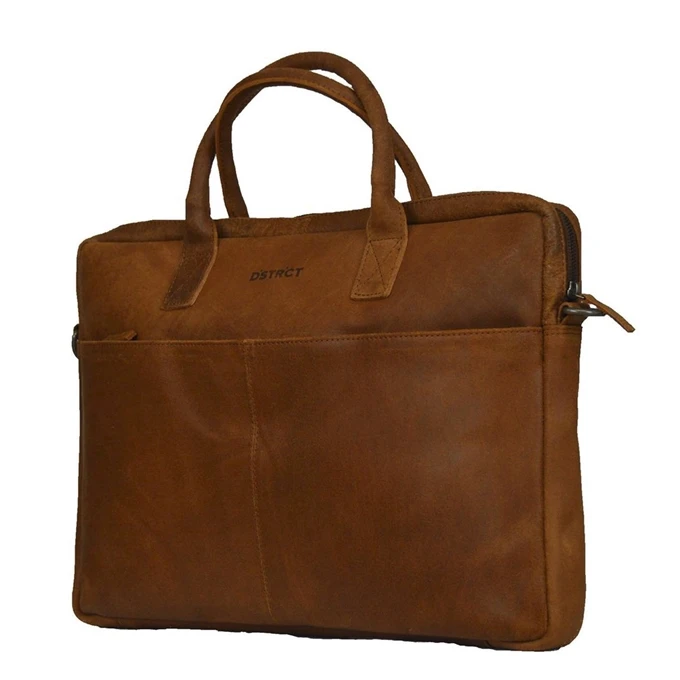 DSTRCT Limited Laptoptas 17'' Cognac 2 DSTRCT Limited Laptoptas 17'' Cognac - Afbeelding 2