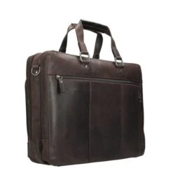 Leonhard Heyden Dakota Laptopbag Brown -Ospre Koffers Winkel image 11362