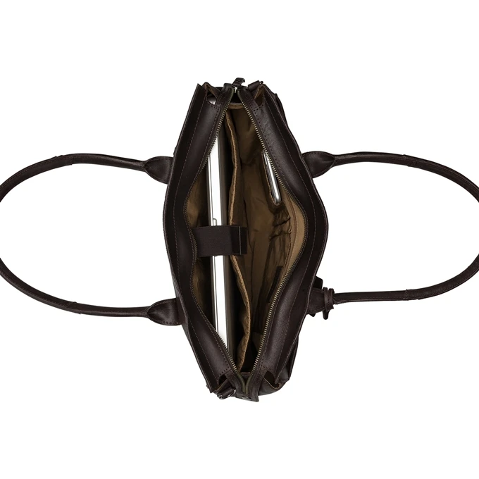 Burkely Vintage Doris Laptop Bag 15.6" Brown 6 Burkely Vintage Doris Laptop Bag 15.6" Brown - Afbeelding 6