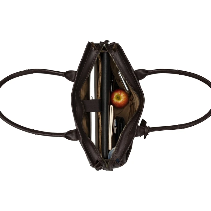 Burkely Vintage Doris Laptop Bag 15.6" Brown 7 Burkely Vintage Doris Laptop Bag 15.6" Brown - Afbeelding 7