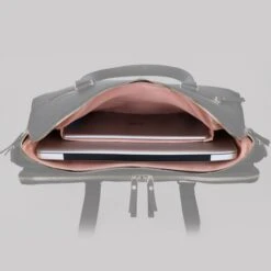 FMME. Charlotte 13.3 Workingbag 3 Pockets Croco Brown -Ospre Koffers Winkel image 11459