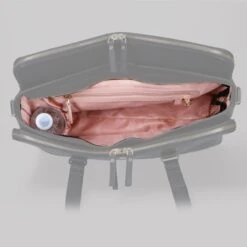 FMME. Charlotte 13.3 Workingbag 3 Pockets Croco Brown -Ospre Koffers Winkel image 11460