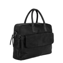 DSTRCT Wall Street Workingbag 17" Black -Ospre Koffers Winkel image 11532