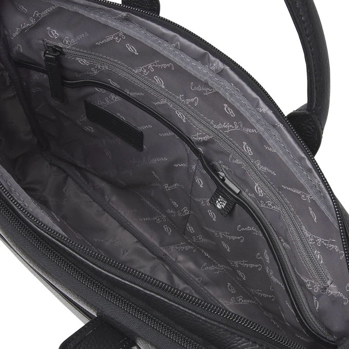 Castelijn & Beerens Alpha Laptop Bag 15.6'' RFID Zwart 4 Castelijn & Beerens Alpha Laptop Bag 15.6'' RFID Zwart - Afbeelding 4