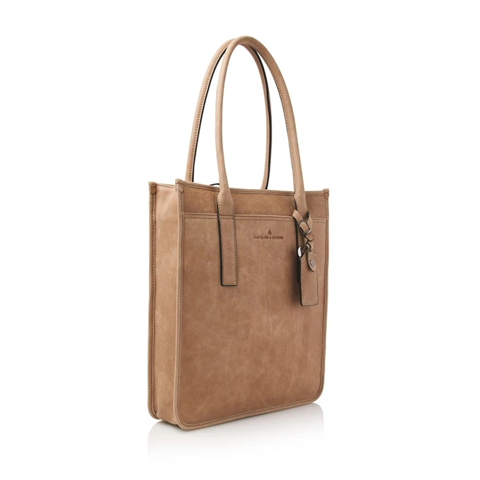 Castelijn & Beerens Carisma Laptop Shopper 15,6" RFID Beige 3 Castelijn & Beerens Carisma Laptop Shopper 15,6" RFID Beige - Afbeelding 3