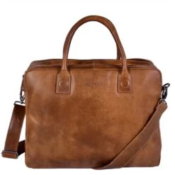 DSTRCT Fletcher Street Workingbag 15.6" Cognac