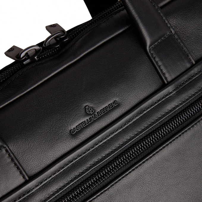 Castelijn & Beerens Nappa X Charlie Laptop / Tablet Tas 15.6'' Zwart 5 Castelijn & Beerens Nappa X Charlie Laptop / Tablet Tas 15.6'' Zwart - Afbeelding 5