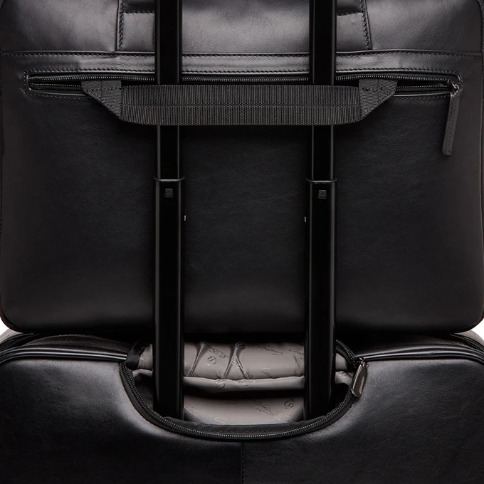 Castelijn & Beerens Nappa X Charlie Laptop / Tablet Tas 15.6'' Zwart 8 Castelijn & Beerens Nappa X Charlie Laptop / Tablet Tas 15.6'' Zwart - Afbeelding 8