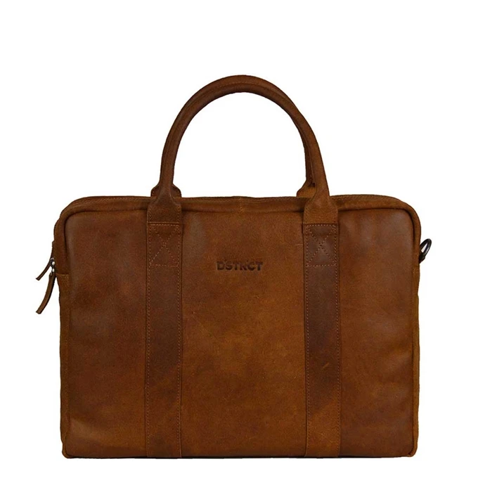 DSTRCT Main Street Workingbag 15.6'' Cognac 1 DSTRCT Main Street Workingbag 15.6'' Cognac
