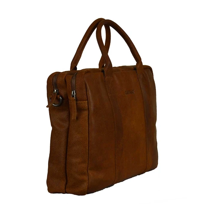 DSTRCT Main Street Workingbag 15.6'' Cognac 3 DSTRCT Main Street Workingbag 15.6'' Cognac - Afbeelding 3