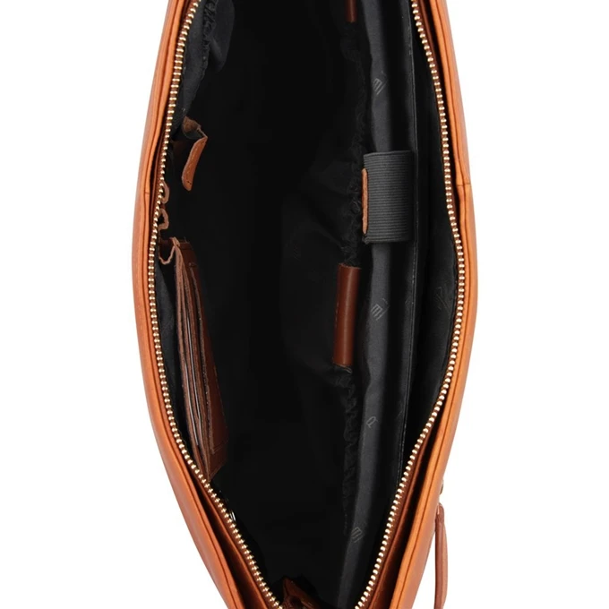 Plevier Millau Dames Laptoptas 15,6" Cognac 6 Plevier Millau Dames Laptoptas 15,6" Cognac - Afbeelding 6