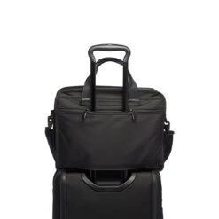 Tumi Alpha Expandable Organizer Laptop Brief Black -Ospre Koffers Winkel image 11837