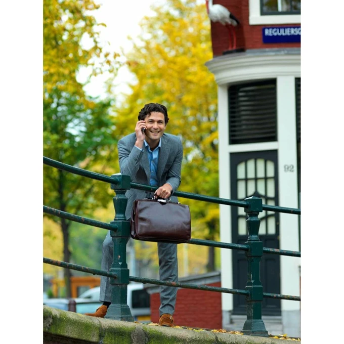 Mutsaers The Classic Aktetas 15'' Donker Bruin 2 Mutsaers The Classic Aktetas 15'' Donker Bruin - Afbeelding 2