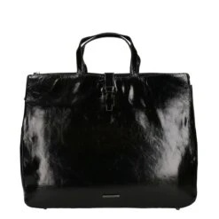 Claudio Ferrici Venice Saar Business Bag Fits 13,3" Black