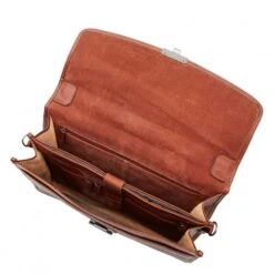 Castelijn & Beerens Verona Laptoptas 13.3" Licht Bruin -Ospre Koffers Winkel image 11994