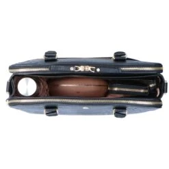 FMME. Charlotte 13.3 Workingbag 3 Pockets Croco Black -Ospre Koffers Winkel image 12000