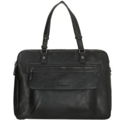 Enrico Benetti Caen 17'' Laptop / Business Bag Zwart