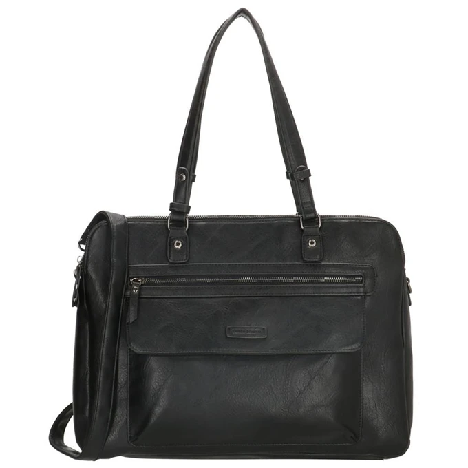 Enrico Benetti Caen 17'' Laptop / Business Bag Zwart 3 Enrico Benetti Caen 17'' Laptop / Business Bag Zwart - Afbeelding 3