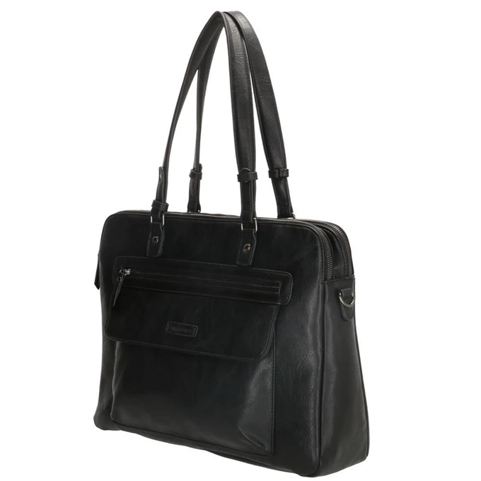 Enrico Benetti Caen 17'' Laptop / Business Bag Zwart 4 Enrico Benetti Caen 17'' Laptop / Business Bag Zwart - Afbeelding 4