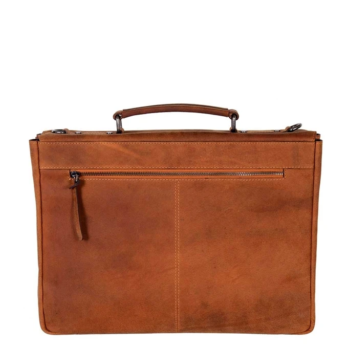 DSTRCT Wall Street Workingbag 15" Cognac2 2 DSTRCT Wall Street Workingbag 15" Cognac2 - Afbeelding 2