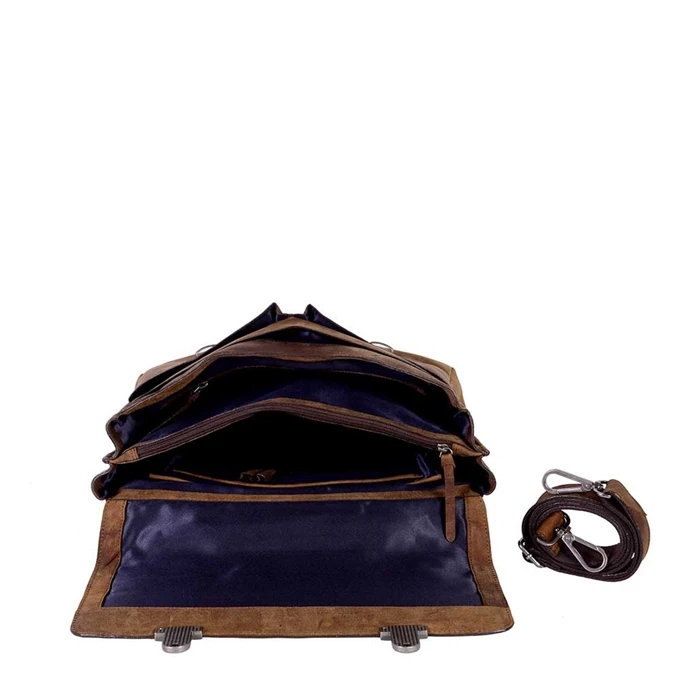 DSTRCT Wall Street Workingbag 15" Cognac2 4 DSTRCT Wall Street Workingbag 15" Cognac2 - Afbeelding 4