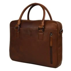 DSTRCT Premium Collection Laptopbag 14" Cognac -Ospre Koffers Winkel image 12272