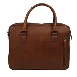 DSTRCT Premium Collection Laptopbag 14" Cognac -Ospre Koffers Winkel image 12273