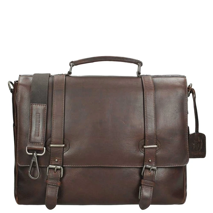 Leonhard Heyden Roma Briefcase 2 Compartments Dark Brown 1 Leonhard Heyden Roma Briefcase 2 Compartments Dark Brown