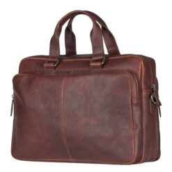 Burkely Antique Avery Workbag 15.6" Dark Brown -Ospre Koffers Winkel image 12538