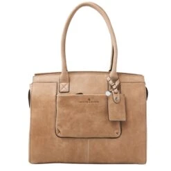 Castelijn & Beerens Carisma Laptoptas 15,6" + Tablet RFID Beige