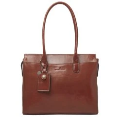 Castelijn & Beerens Gaucho Ellen Laptop Shoulderbag 15.6'' Cognac