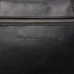 The Chesterfield Brand Puglia Schoudertas Zwart -Ospre Koffers Winkel image 12596