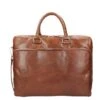Leonhard Heyden Cambridge Briefcase L Cognac